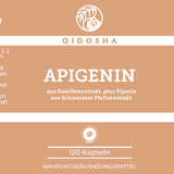 Apigenin aus Kamillenextrakt plus Piperin als Bioenhancer