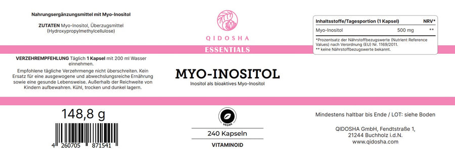 Myo-inositol in a glass