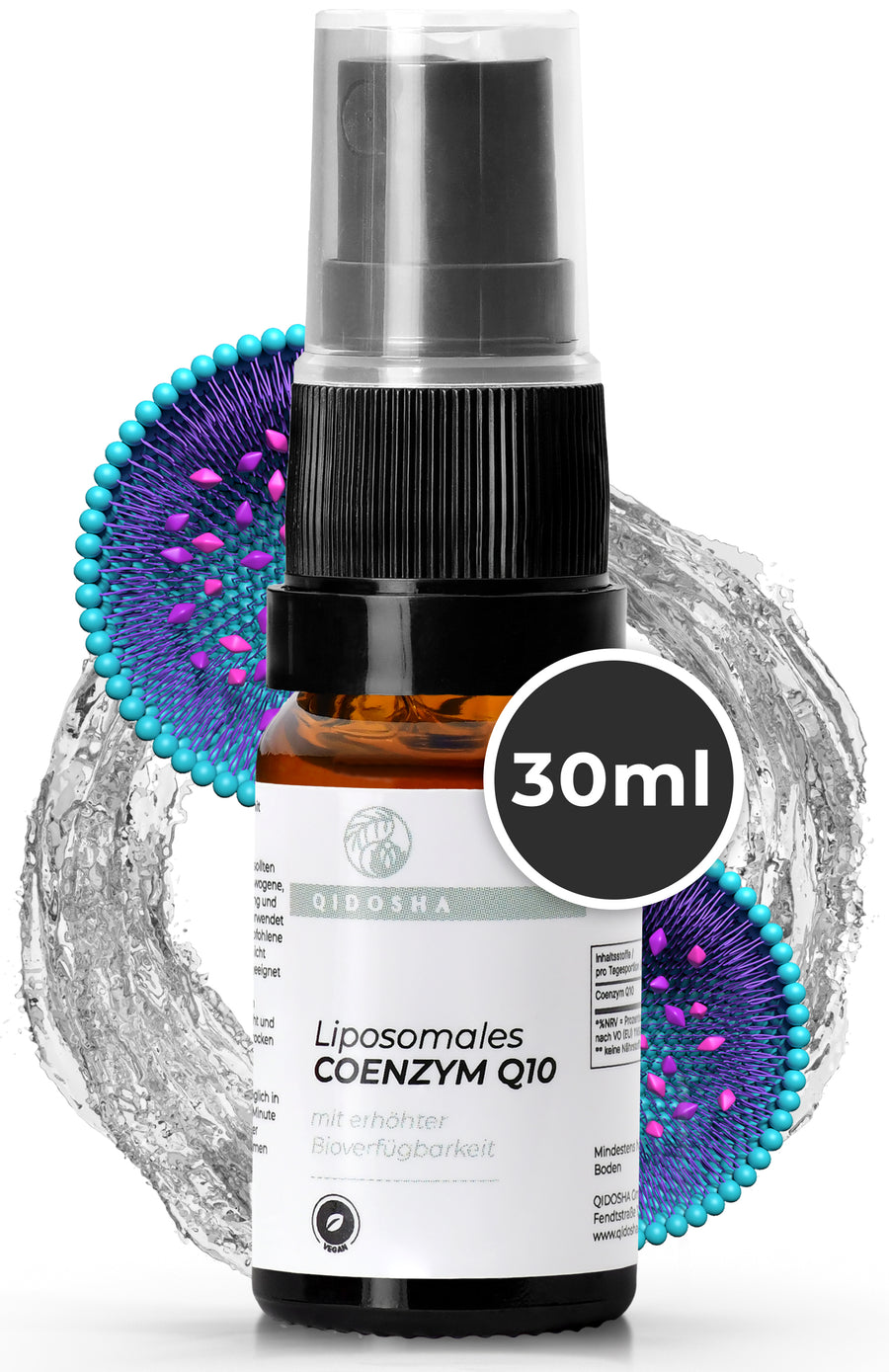 Coenzyme Q10 liposomal 30 ml oral spray