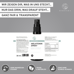 Melatonin Komplex - Spray mit Baldrian und Lavendel - 30 ml