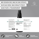 Melatonin Komplex - Spray mit Baldrian und Lavendel - 30 ml