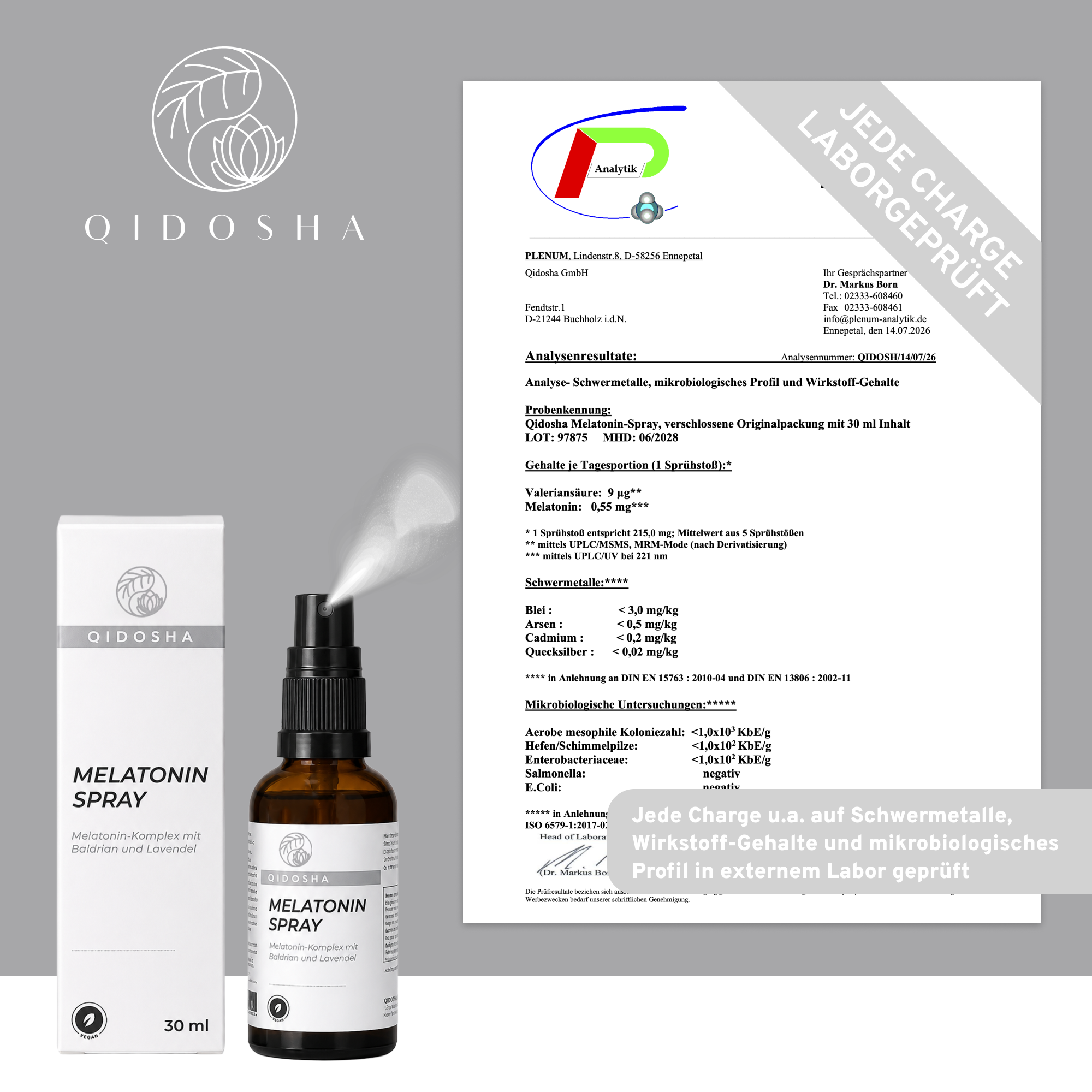 Melatonin Spray Komplex