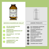 Magnesium Malat an Apfelsäure gebunden 300 mg Magnesium pro Tagesportion