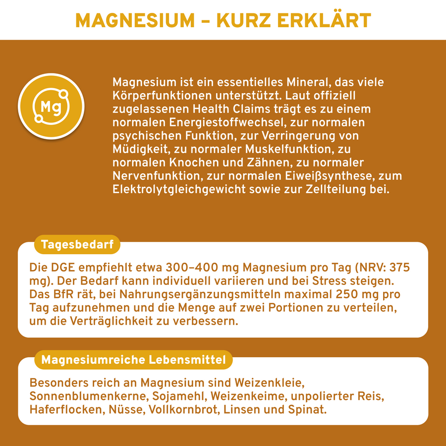 Magnesium-Taurat Kapseln in nachhaltigem Glas, 850mg hochdosiert, ohne Zusatzstoffe, laborgeprüft, für empfindliche Mägen geeignet. Premium-Nahrungsergänzungsmittel von QIDOSHA.