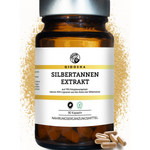 QIDOSHA Silbertannen Extrakt in braunem Glas, 90 vegane Kapseln mit 70% Polyphenolen, laborgeprüfte Qualität, ohne Zusatzstoffe, Premium Nahrungsergänzungsmittel aus Deutschland.