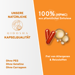 Novasol® Curcumin (mizellarer Kurkuma-Extrakt) Kapseln, 100 % pflanzliche Zellulose, frei von Allergenen, ohne Füllstoffe. Premium-Qualität, laborgeprüft, optimale Bioverfügbarkeit durch Mizellentechnologie.