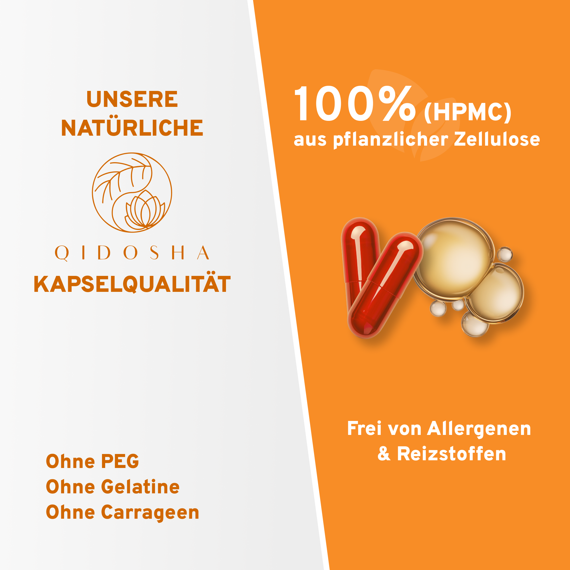 Novasol® Curcumin (mizellarer Kurkuma-Extrakt) Kapseln, 100 % pflanzliche Zellulose, frei von Allergenen, ohne Füllstoffe. Premium-Qualität, laborgeprüft, optimale Bioverfügbarkeit durch Mizellentechnologie.