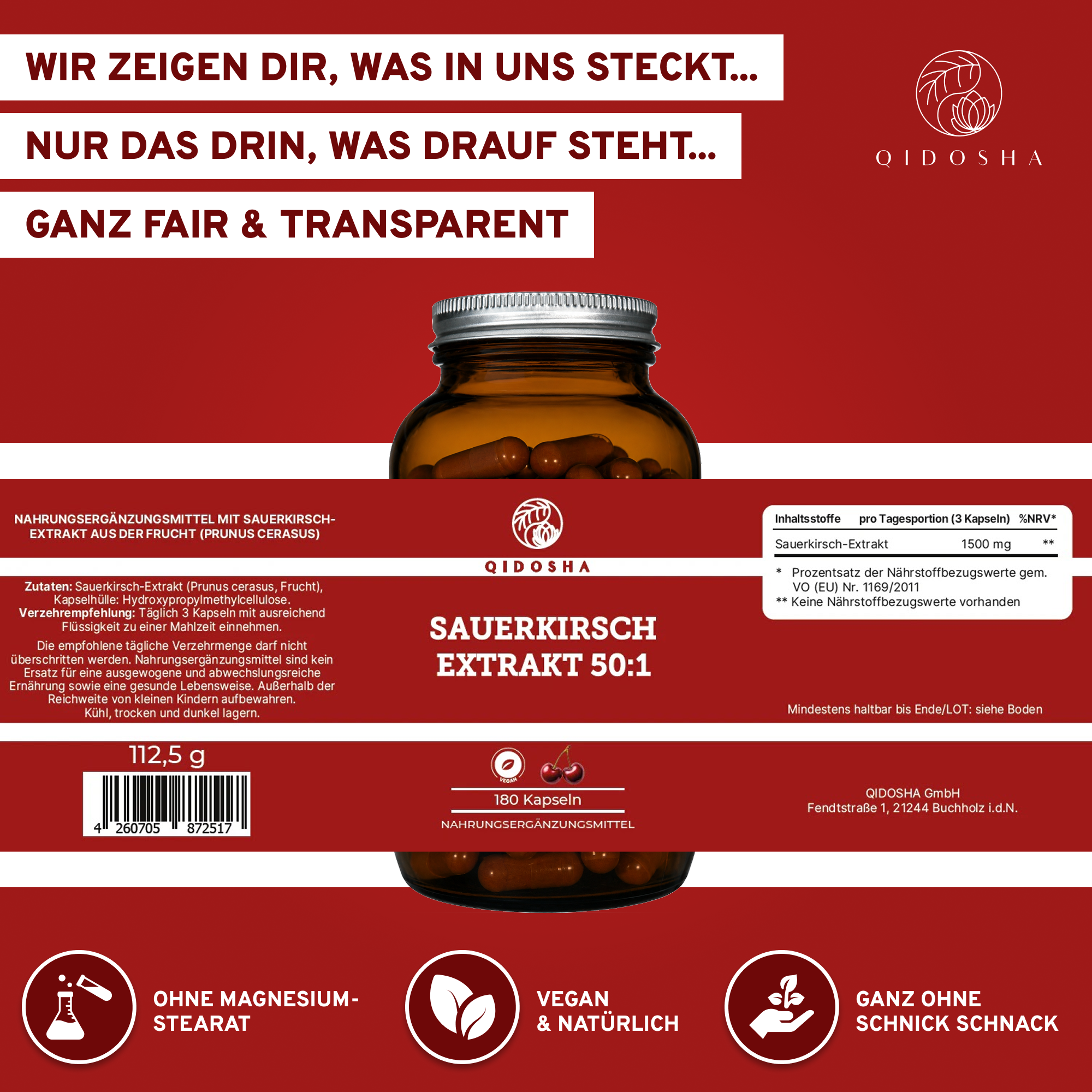 Sauerkirsch Extrakt 50:1