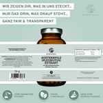 Austernpilz (Pleurotus) Extrakt, 120 vegane Kapseln, Premium-Qualität, laborgeprüft, ohne Zusatzstoffe, hohes Polysaccharid- und Betaglucan-Gehalt, in nachhaltigem Glas von QIDOSHA.