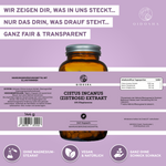 Cistus Incanus (Zistrose) Extrakt: 240 vegane Kapseln im Glas, 10% Ellagitannine, laborgeprüfte Premium-Qualität, ohne Zusatzstoffe, aus mediterranen Zistroseblättern, hergestellt in Deutschland.