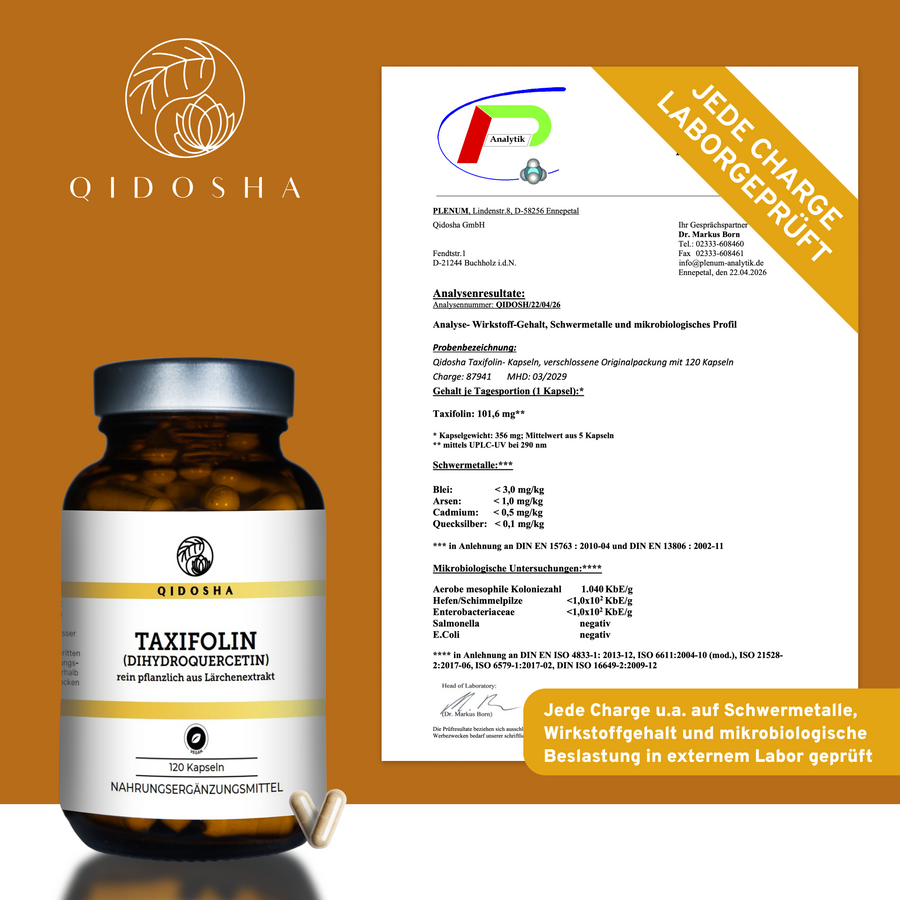 Buy Taxifolin (Dihydroquercetin) capsules online – QIDOSHA
