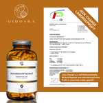 QIDOSHA Magnesium-Taurat: 300 vegane Kapseln in Glas, organische Mg-Form, laborgeprüft, hohe Bioverfügbarkeit, ohne Zusatzstoffe, Premium-Qualität. Jede Charge getestet auf Schadstoffe.