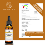 QIDOSHA Vitamine D E K A Tropfen, Premium Nahrungsergänzung, laborgeprüftes MCT-Öl, enthält fettlösliche Vitamine. Hochwertige Glasflasche mit Pipette, 900 Tropfen.
