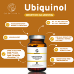 QIDOSHA Daily Essentials Plus Stack: Premium Coenzym Q10 als Ubiquinol, 90 laborgeprüfte Softgels, hochdosiert, gentechnikfrei. Drei Monate Versorgung, hergestellt in Deutschland.
