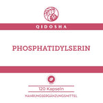 QIDOSHA Mental Stack: Premium-Phosphatidylserin-Kapseln, 120 vegan, laborgeprüft, ohne Zusatzstoffe. Fördert mentale Leistungsfähigkeit und kognitive Prozesse. Empfohlene tägliche Einnahme: 2 Kapseln.
