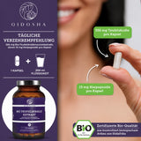 Organic devil's claw extract capsules with raw material from South Africa