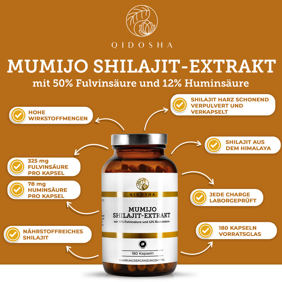 Buy Mumijo Shilajit capsules online QIDOSHA Buy Mumijo Shilajit capsules online QIDOSHA