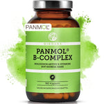 Vitamin B Komplex bioaktiv auf Quinoa-Basis, 180 vegane Kapseln im nachhaltigen Glas; Premium-Nahrungsergänzung von QIDOSHA, laborgeprüft, ohne Füllstoffe, hohe Bioverfügbarkeit.