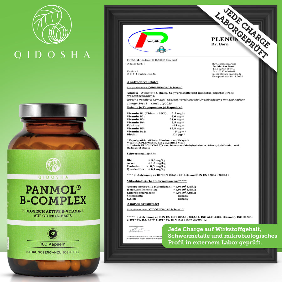 Vitamina B kompleks bioaktive me bazë quinoa