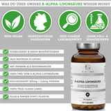 Acide R-alpha lipoïque à partir de R-lipoate de sodium et pipérine