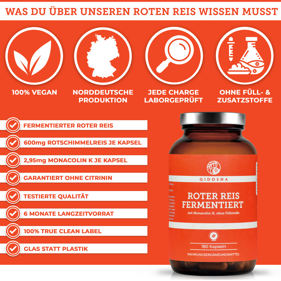Roter Reis (fermentiert) Extrakt