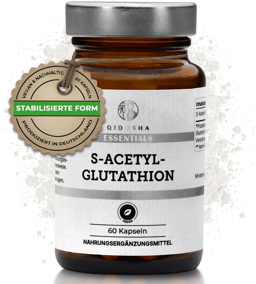 S-Acetyl-Glutathion im Glas