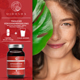 Qidosha Astaxanthin 12 mg plus Olivenöl (Softgels): Premium, nachhaltig kultiviert in Portugal, 90 vegane Kapseln, hohe Bioverfügbarkeit, laborgeprüfte Qualität, ohne Füllstoffe.