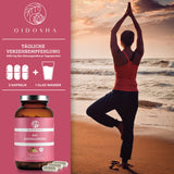 Organic Ashwagandha with 500mg per capsule, 240 pieces