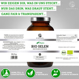 Sélénium biologique (végétal) issu de graines de basilic indien et de tournesol