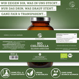 Organic Chlorella pellets (broken cell wall)