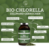 Organic Chlorella pellets (broken cell wall)