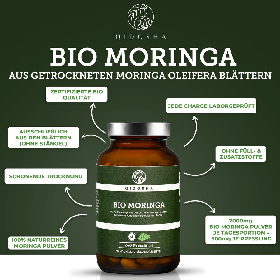 Bio Moringa Presslinge