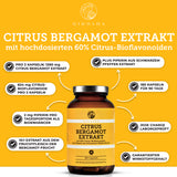 Citrus bergamot (citrus bergamia) extract plus piperine