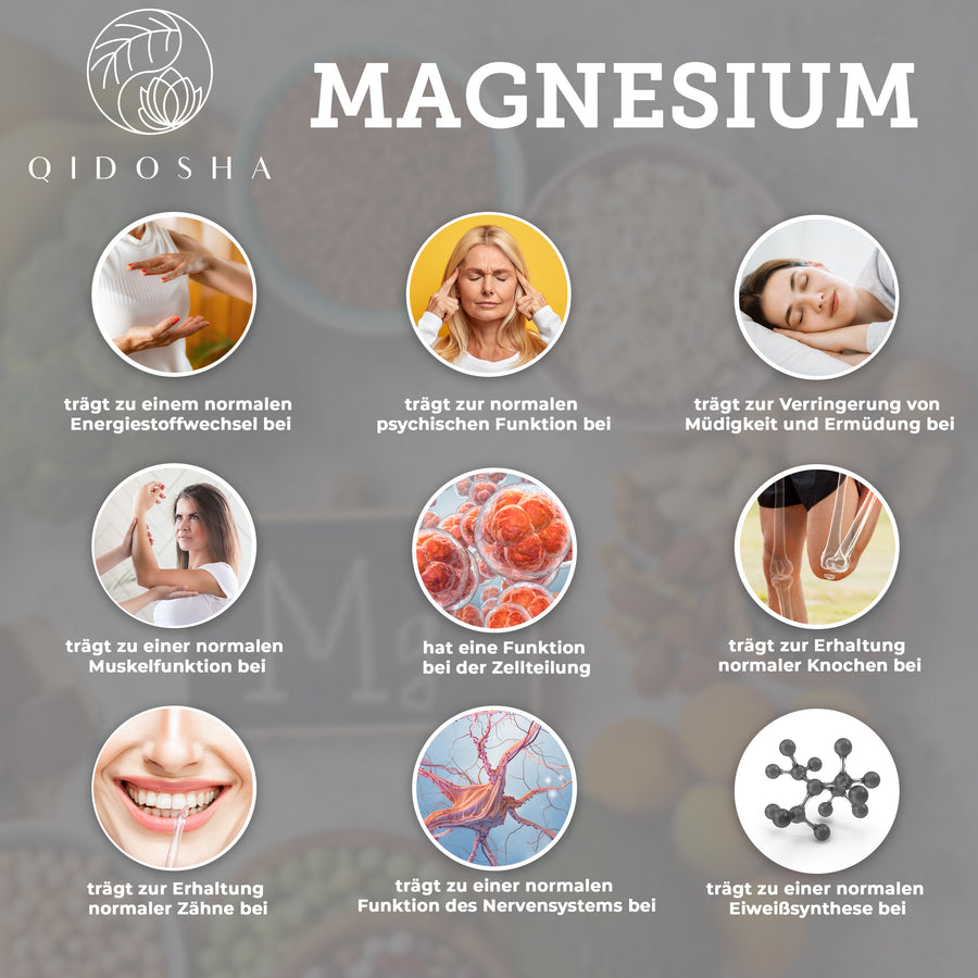 Magnesium-Bisglycinat im Glas