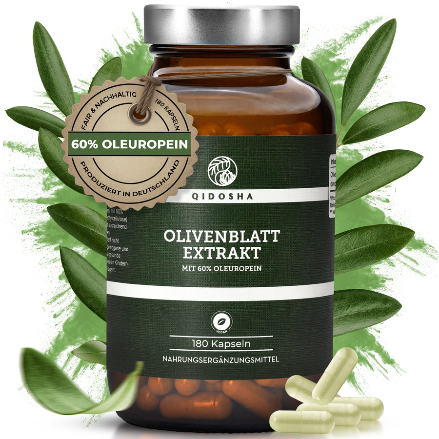 Olive leaf extract with 60% oleuropein