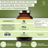 QIDOSHA Mobility Stack: Premium-Nahrungsergänzungsmittel in braunem Glas, vegan und ohne Füllstoffe, enthält PEA und L-Leucin für Beweglichkeit, laborgeprüfte Qualität, 180 Kapseln.