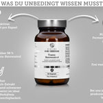 Trans-Resveratrol von QIDOSHA Essentials: Premium-Glas mit 60 veganen Kapseln, ultra-rein, aus japanischem Staudenknöterich, laborgeprüft. Enthält Piperin für optimale Bioverfügbarkeit.