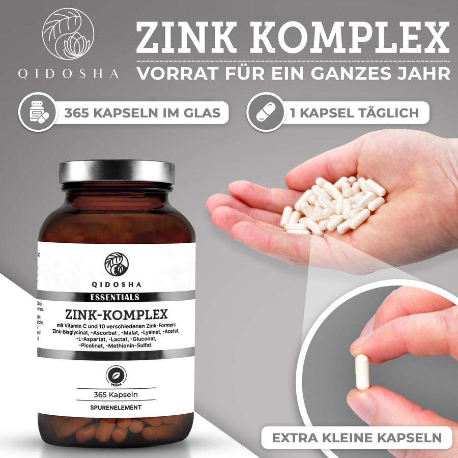 Zinc complex plus vitamin C