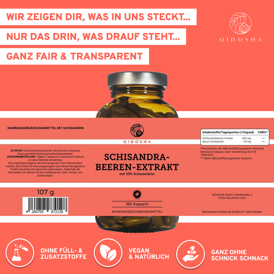 Schisandra extract with 10% Schisandrin