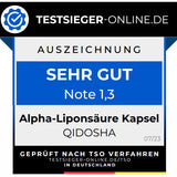 Acide R-alpha lipoïque à partir de R-lipoate de sodium et pipérine