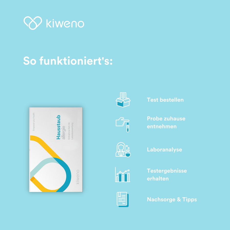 Hausstauballergie Test - kiweno®