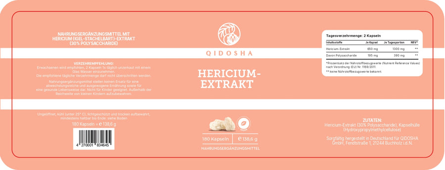 Hericium-Extrakt-hochdosiert_Label