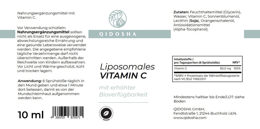 Vitamin C liposomal Vorteilspaket