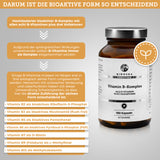 Vitamin B complex bioactive with cofactors