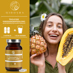 Qidosha_Papain_Bromelain_Kapseln_Glas_Bild_nr3