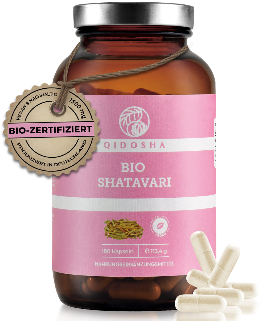 Organic Shatavari in a glass